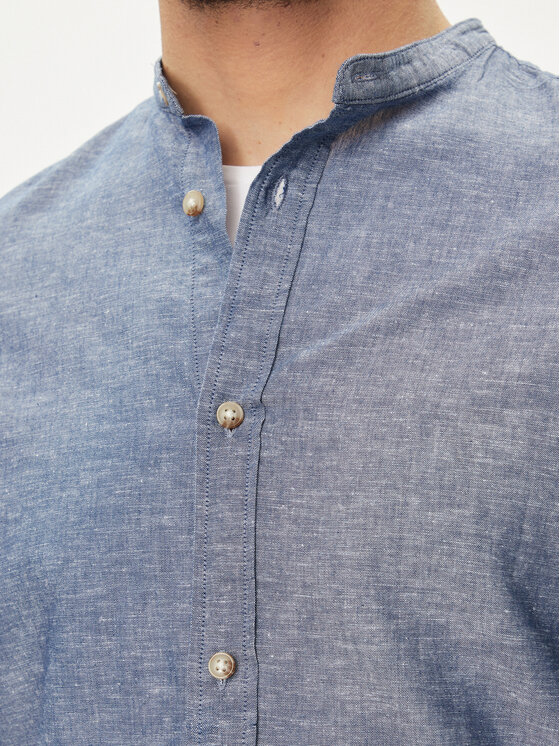 Jack&Jones Jack&Jones Srajca Summer 12248385 Modra Comfort Fit