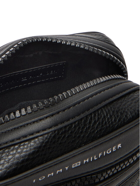 Tommy Hilfiger Tommy Hilfiger Taška cez rameno Th Monogram Mini Reporter AM0AM13836 Čierna