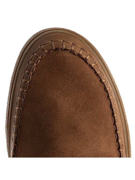 Clarks kessell craft tan hot sale suede