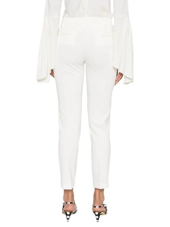 PINKO PINKO Pantaloni chino 85700 Bianco Regular Fit