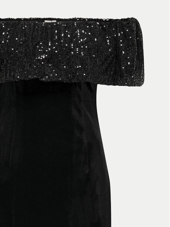 ONLY ONLY Rochie cocktail Tanya 15336170 Negru Regular Fit
