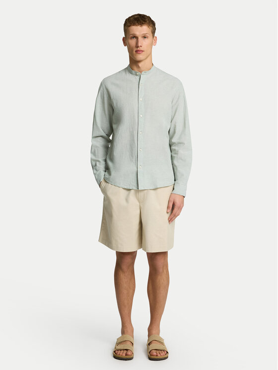 Selected Homme Selected Homme Košile 16079054 Zelená Regular Fit