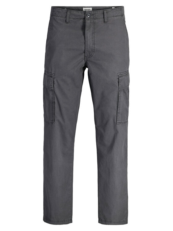 Jack & Jones Jack & Jones Cargo nohavice Kane Frank 12291962 Sivá Relaxed Fit