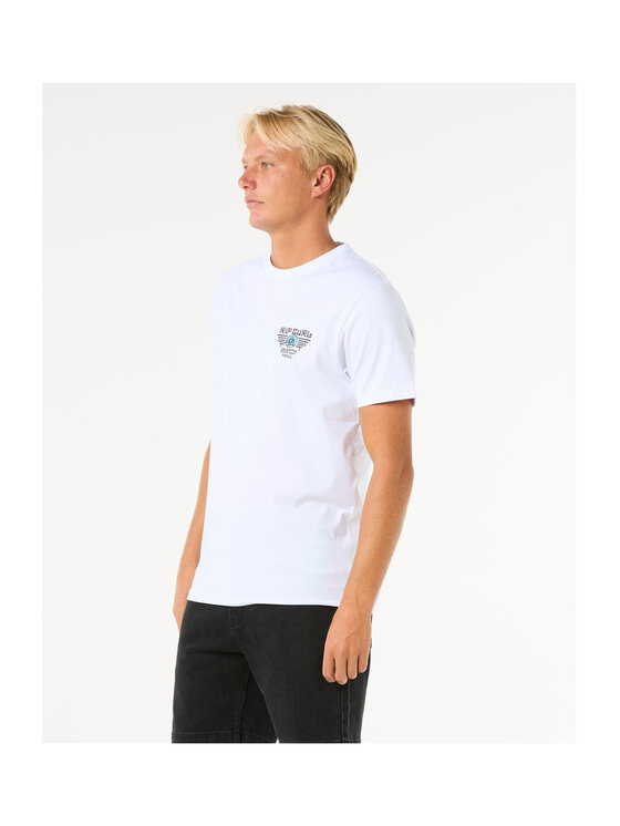 Rip Curl Rip Curl T-Shirt Desti Animals Tee Biały Standard Fit