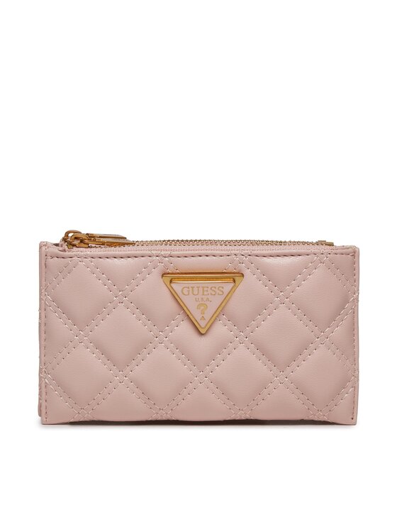 Guess Guess Piniginė monetoms Giully (QA) Slg SWQA87 48360 Rožinė
