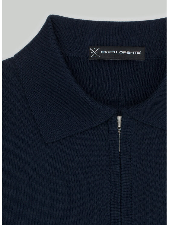 Pako Lorente Pako Lorente Sweter P23WF-2X-009 Granatowy Classic Fit