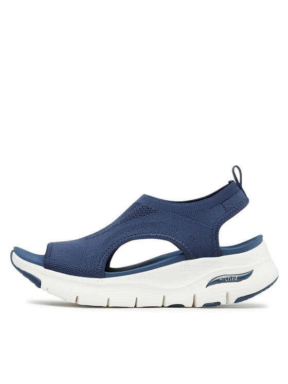 Skechers Skechers Sandały City Catch 119236/NVY Granatowy