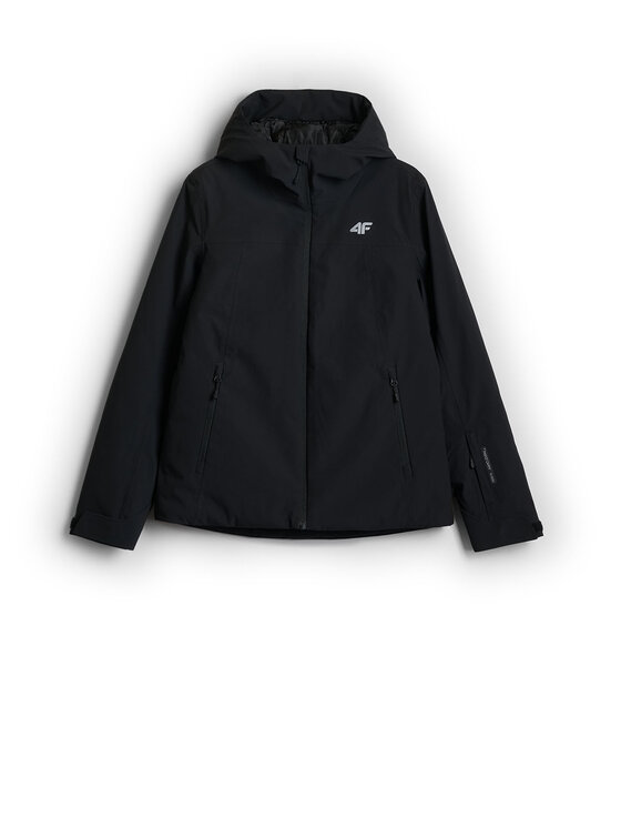 4F 4F Kurtka outdoor URBAN COMMUTER Czarny Regular Fit