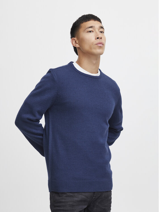 Blend Blend Pullover 20716086 Dunkelblau Regular Fit