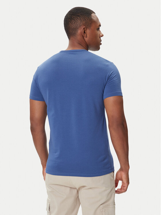 Pepe Jeans Pepe Jeans T-krekls Original Basic 3N PM5010133 Tumši zils Regular Fit