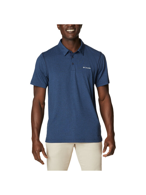 Columbia Columbia Polo Columbia Tech Trail Polo Shirt Blu scuro Regular Fit