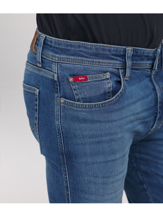 Lee Cooper Lee Cooper Jeansy JEANS M LC7504 3257 BRUSHED USED Niebieski Tapered Fit