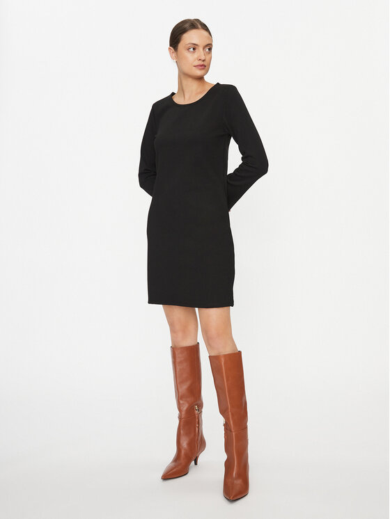 Vila Vila Rochie de zi Armerone 14086118 Negru Regular Fit