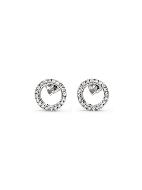 Guess Guess Naušnice JUBE04655JW Stříbrná