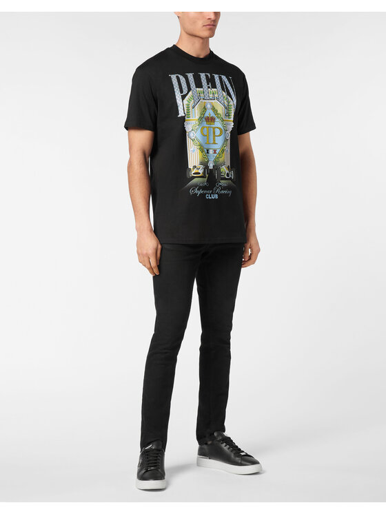 PHILIPP PLEIN PHILIPP PLEIN T-shirt 24931 Nero Regular Fit