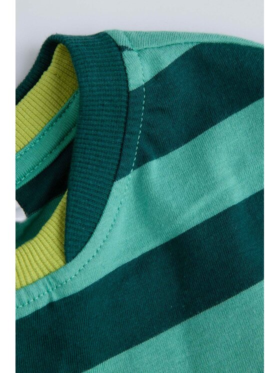 Coccodrillo Coccodrillo T-Shirt ZC5143101ABK-011 Zielony Regular Fit