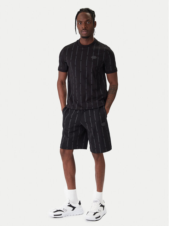 EA7 Emporio Armani EA7 Emporio Armani Тишърт 7M001391 AF12874 FC039 Черен Regular Fit