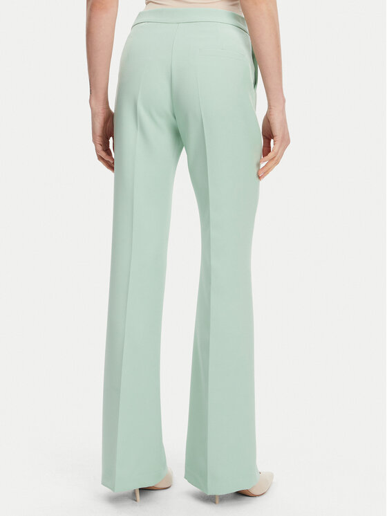 Maryley Maryley Hlače 25EB587/43SP Zelena Regular Fit