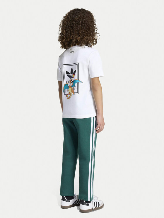 adidas adidas Komplet t-shirt i spodnie Pokemon KS7088 Biały Regular Fit