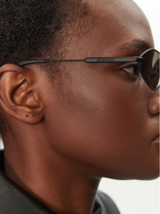 JACQUEMUS JACQUEMUS Okulary przeciwsłoneczne JAC68C2SUN Czarny