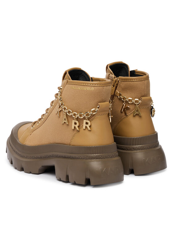 KARL LAGERFELD KARL LAGERFELD Зимни обувки Trekka Max KL43536S Светлокафяв