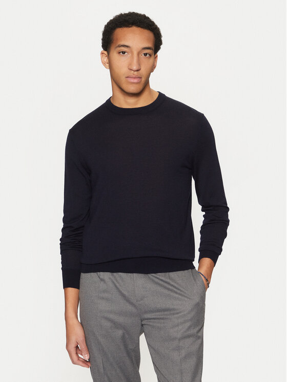 Guess Sveter M5RR36 Z3LZ0 Modrá Regular Fit