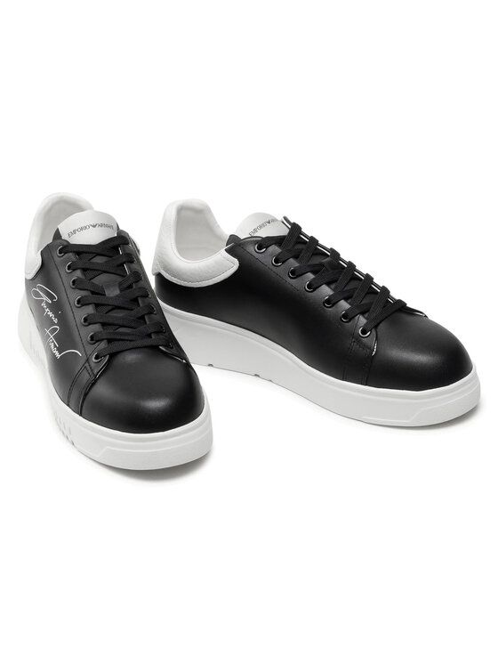 Emporio Armani Emporio Armani Sneakersy X4X264 XM670 N814 Czarny
