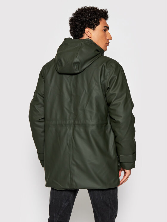 Rains Rains Parka Glacial 1525 Πράσινο Regular Fit