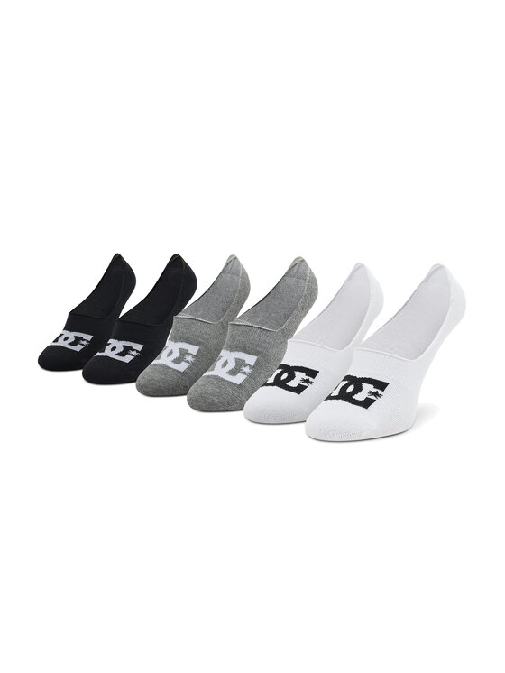 DC Set di 3 paia di pedulini da uomo Star Liner ADYAA03144 Nero, taglia : 40_45