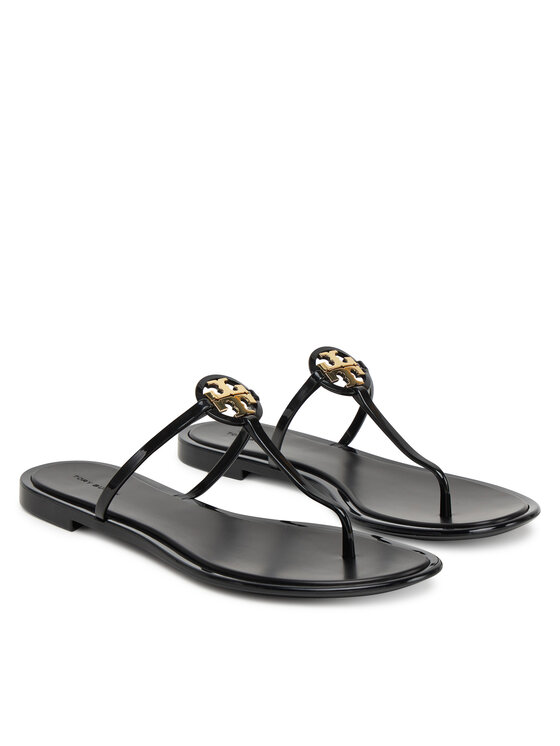 Tory Burch Tory Burch Flip flop Mini Miller Jelly 166808 Negru