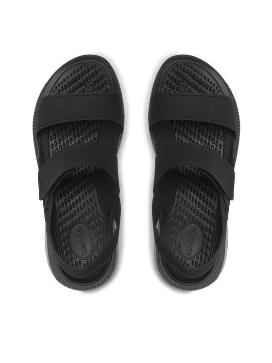 Crocs literide hot sale sandal black