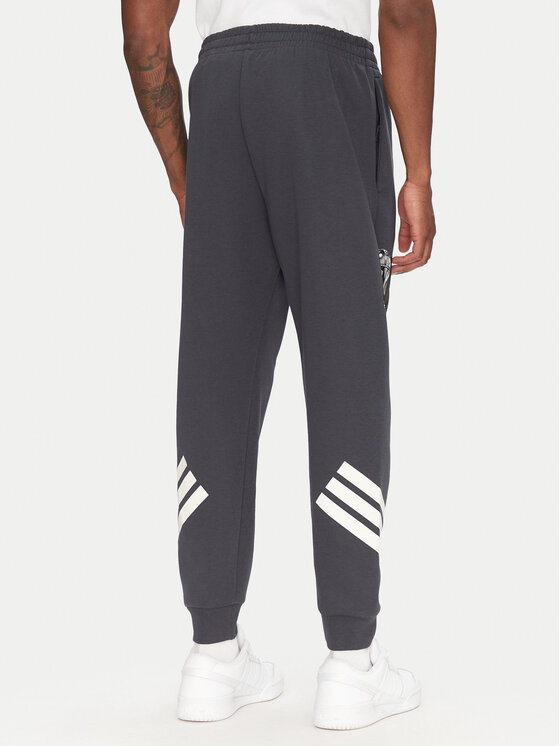 adidas adidas Долнище анцуг Star Wars The Mandalorian™ JI5724 Сив Regular Fit
