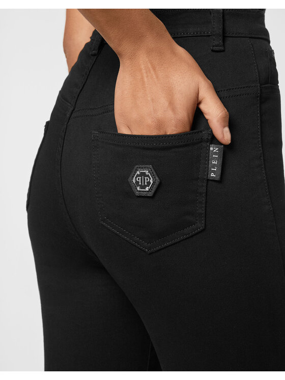 PHILIPP PLEIN PHILIPP PLEIN Jeansy 4631 Czarny Slim Fit