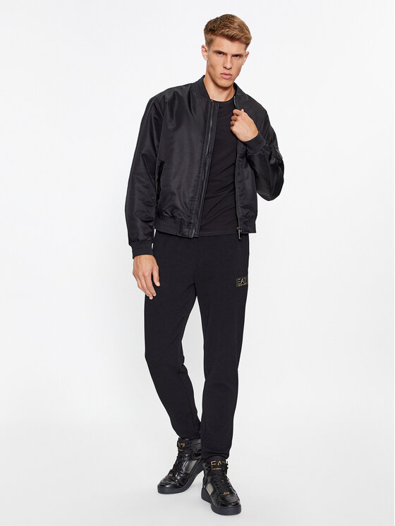 EA7 Emporio Armani EA7 Emporio Armani Teplákové kalhoty 6RPP70 PJG1Z 1200 Černá Regular Fit