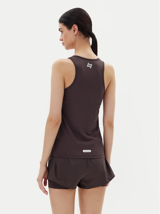EA7 Emporio Armani EA7 Emporio Armani Funkční tričko 7W000237 AF12509 U6278 Hnědá Regular Fit