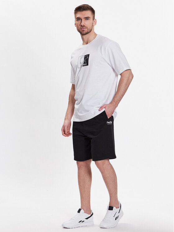 Penfield Penfield Спортни шорти PFD0361 Черен Regular Fit