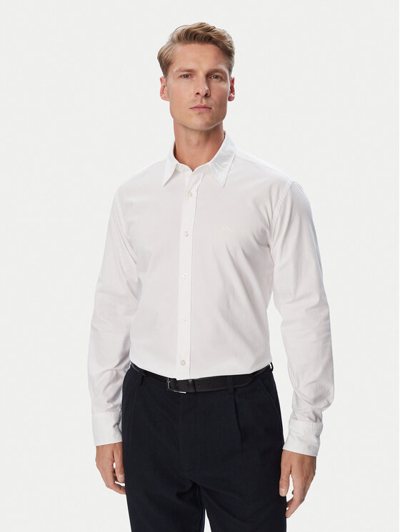 BOSS BOSS Hemd Relegant 6 M 50569606 Weiß Regular Fit
