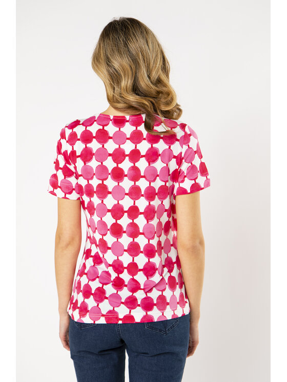 QUIOSQUE QUIOSQUE Halenka QUESTION BLOUSE Růžová Regular Fit