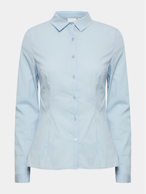ICHI ICHI Camicia 102533 Blu Regular Fit