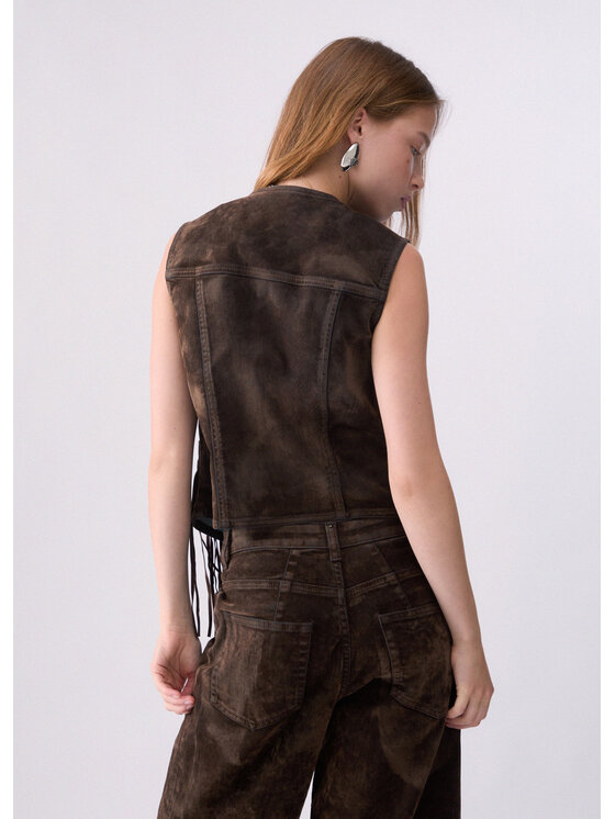 Liu Jo Liu Jo Gilet UF6228D036379106 Azzurro chiaro Regular Fit