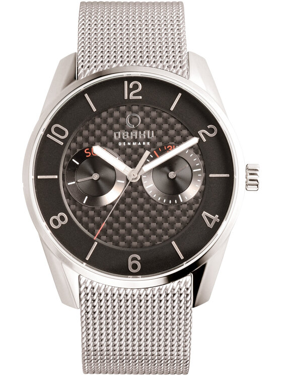 Obaku Obaku Hodinky V171GMCBMC Strieborná