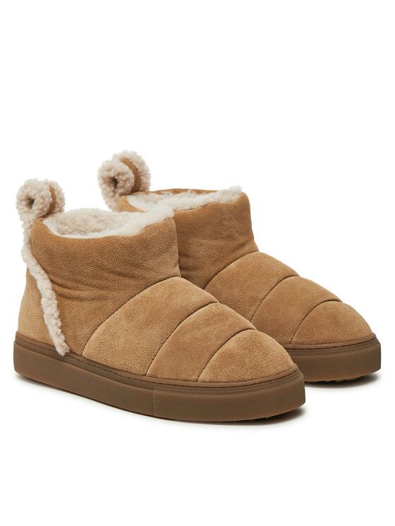 Inuikii Inuikii Śniegowce Shearling Slipin 75202-010 Beżowy