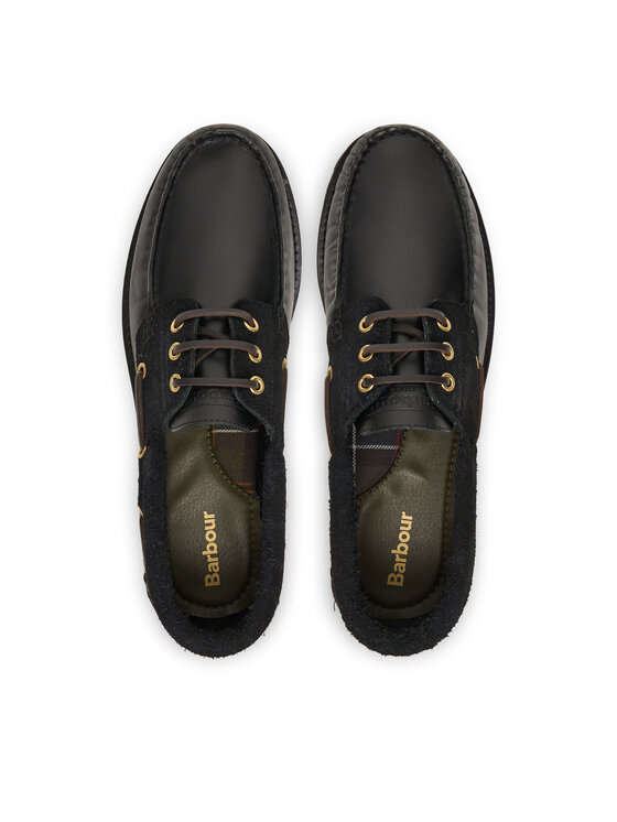 Barbour Barbour Mokasíny Deck Boat MFO0795BK51 Černá
