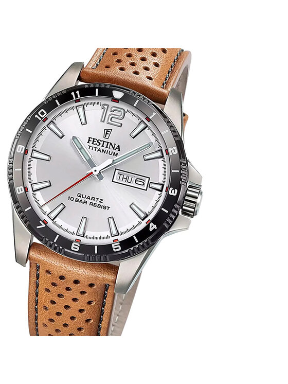 Festina Festina Zegarek F20699-1 Brązowy