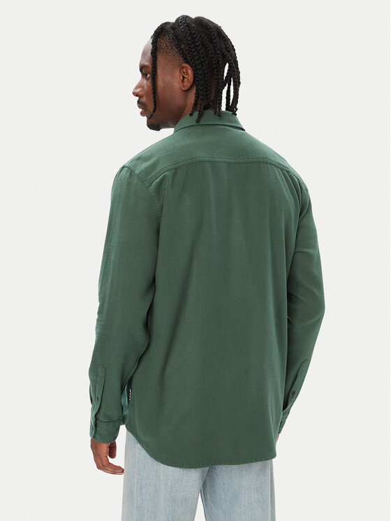 Quiksilver Quiksilver Πουκάμισο EQYWT04651 Σκούρο πράσινο Regular Fit