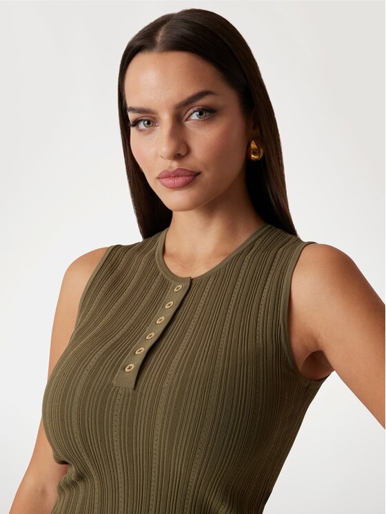 Marciano Guess Marciano Guess Top 172963 Zielony Classic Fit