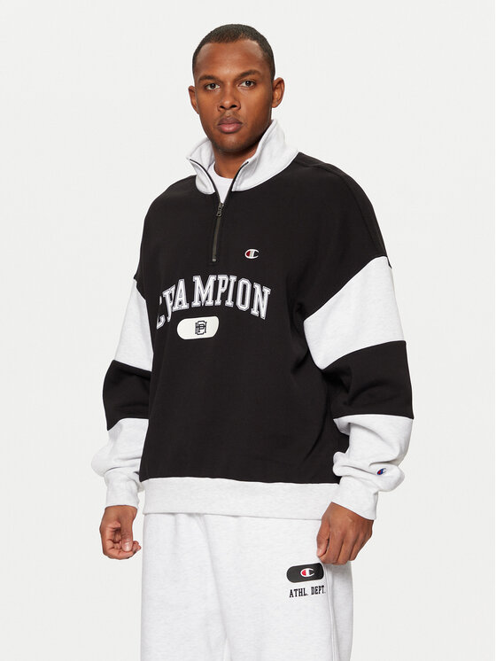 Champion Mikina 220435 Čierna Regular Fit