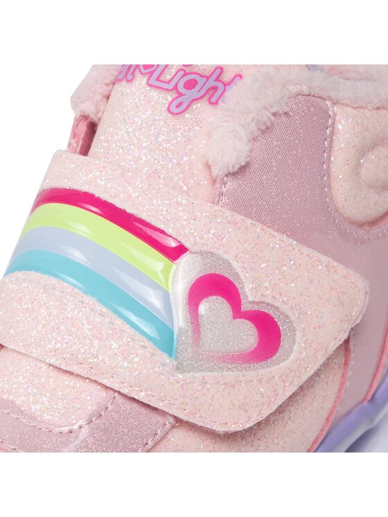 Skechers Skechers Sneakersy Heart Lights Brilliant Rainbow 302669L/PKLV Ružová