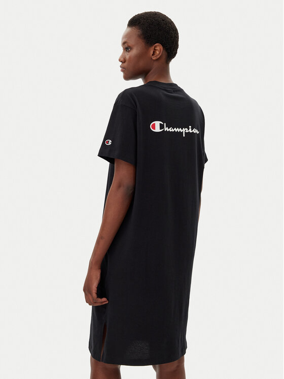 Champion Champion Hétköznapi ruha 117782 Fekete Loose Fit