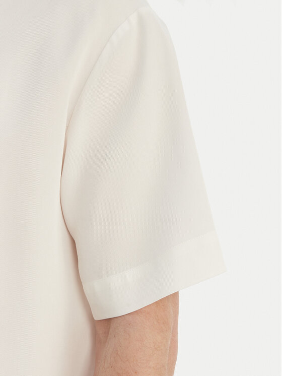 HUGO HUGO Koszula Espino 50560593 Écru Oversize